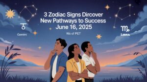 3 Zodiac Signs Discover New Pathways To Success On June 16, 2025