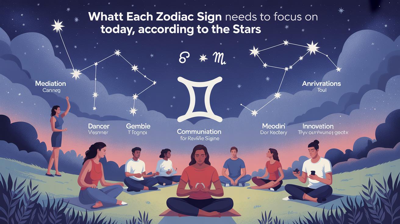 What Each Zodiac Sign Needs To Focus On Today, According To The Stars